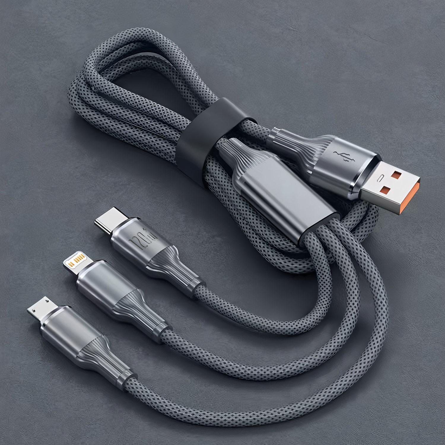 USB Charger – Fast Dual-Port Car Adapter with QC3.0 & LED
