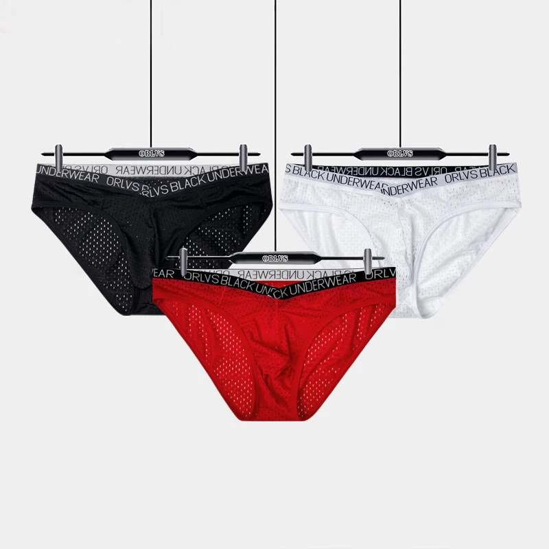 Sports Triangle Pants Summer Sports Triangle Pants Mesh Breathable V-belt Design Thin Elastic Band Soft Comfortable