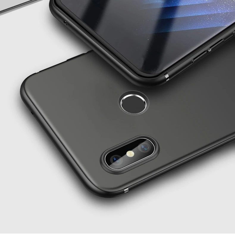 Luxury Ultra-Thin Matte TPU Soft Protective Back Phone Case
