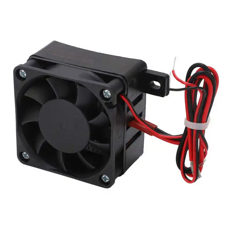 50W 12V DC Fan Heater Mini PTC Electric Heater 30S Fast Ceramic Air with PA66 High Temperature Resistant Nylon Shell electric heating fan