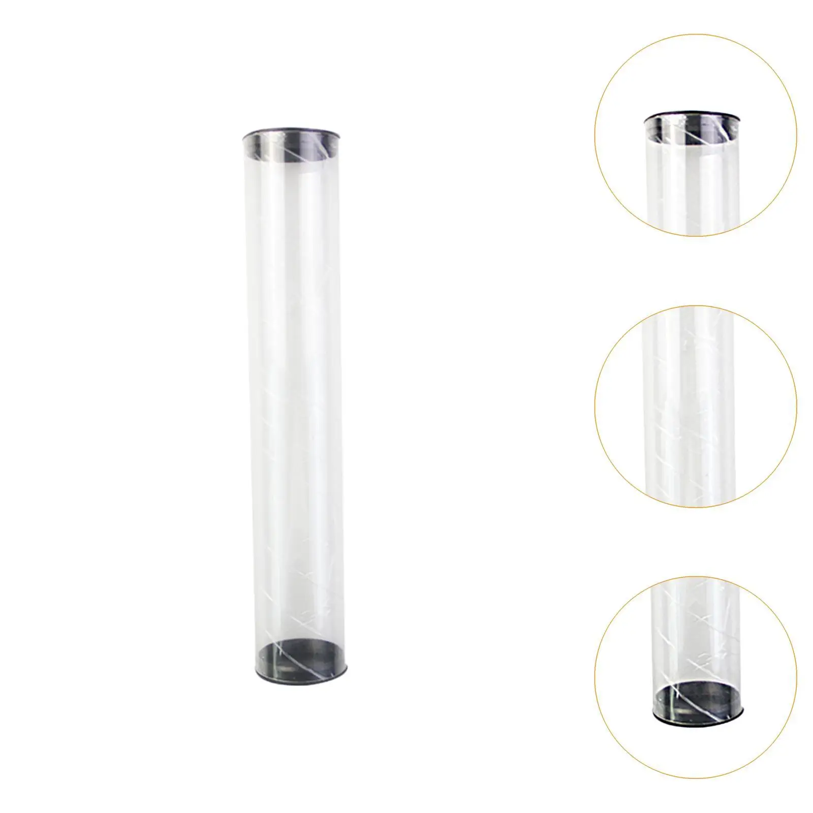 Golf Ball Tube Barrel Sports Containers 47mm Clear Outdoor Round Ball Pack Golfing Suitcases Golf Ball Holder Golf Ball Carrier