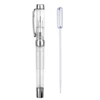 Acrylic Fountain Pen Transparent Pen Barrel Remove to Refill Calligraphy Ink Pen 5