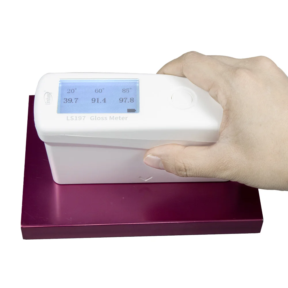 Glossmeter Coatings Glossmetre Glosmeter Glossmeter 20 60 85 LS197 Multi-angles Large Measuring Range Software High Precision