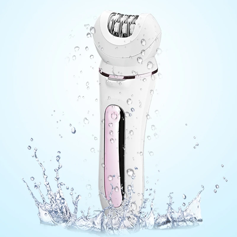 Épilateur électrique Kemei 7936 pour femme, visage et corps, rechargeable, pour l'épilation du visage et du corps, y compris les jambes._voghion.com