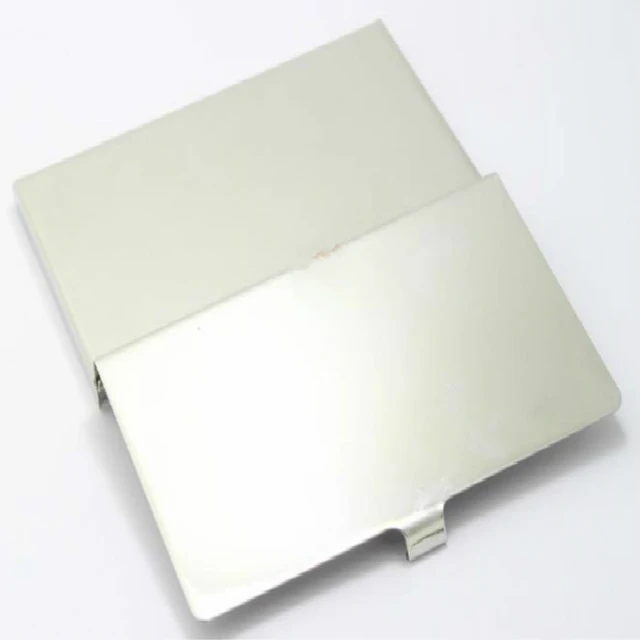 Alumínium Ötvözet Rozsdamentes Acél Doboz Üzleti Azonosító Hitelkártya Tok Fém Finom Tartó Zsebdoboz - Image 3