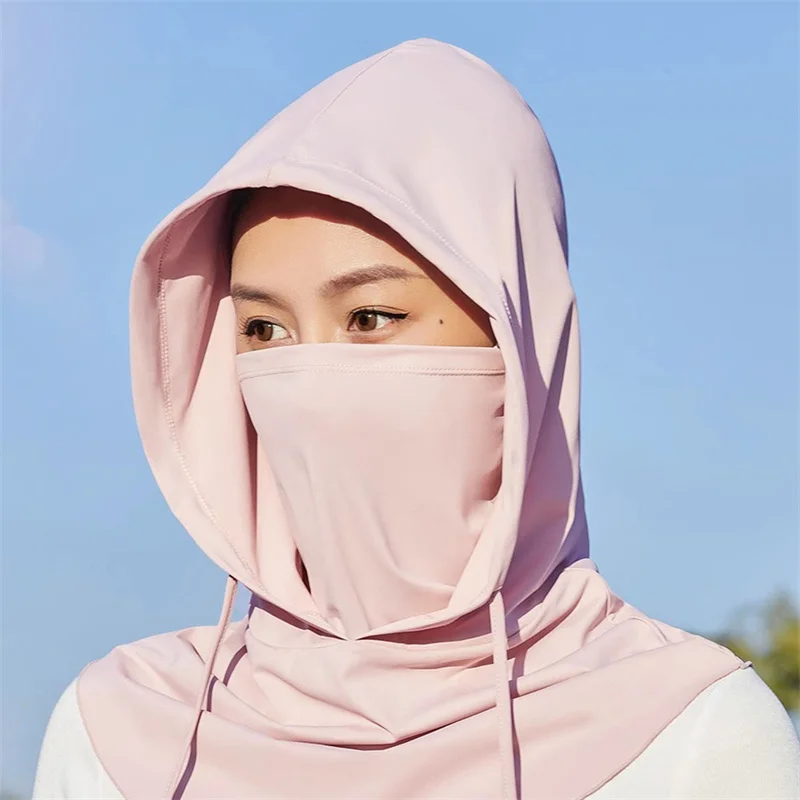 Balaclava Men Women Face Mask Sun/UV Protection Breathable Long Neck Covers Cycling Motorcycle Fishing 1/2pcs sun protection mask