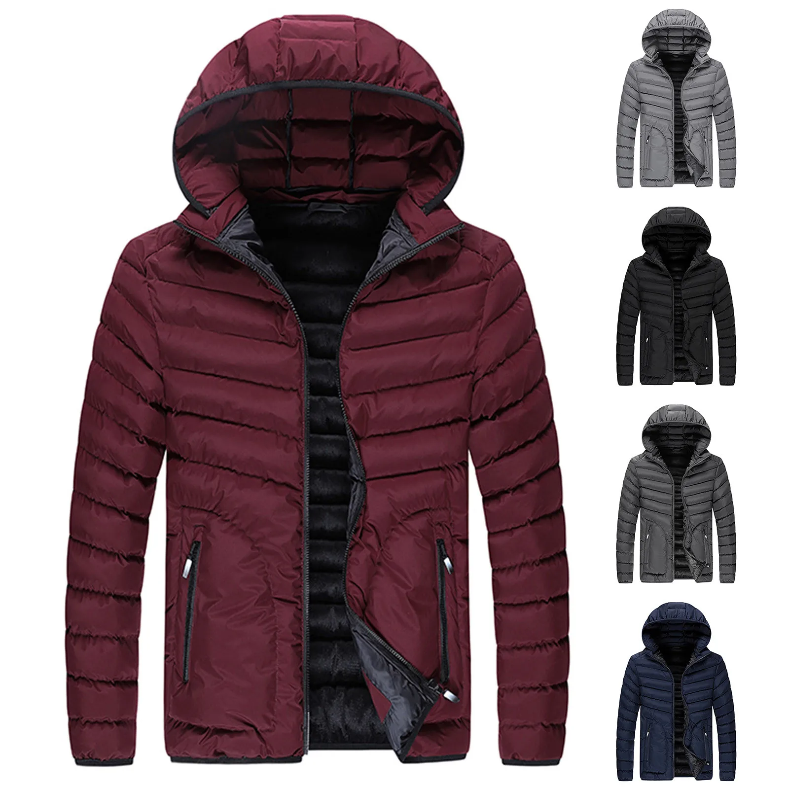 

Snow Wear Warm Down Jacket Coat Male Outwear Hooded Windproof Thick Winter Vintage Plus Size Streetwear Parka Men Overcoat New