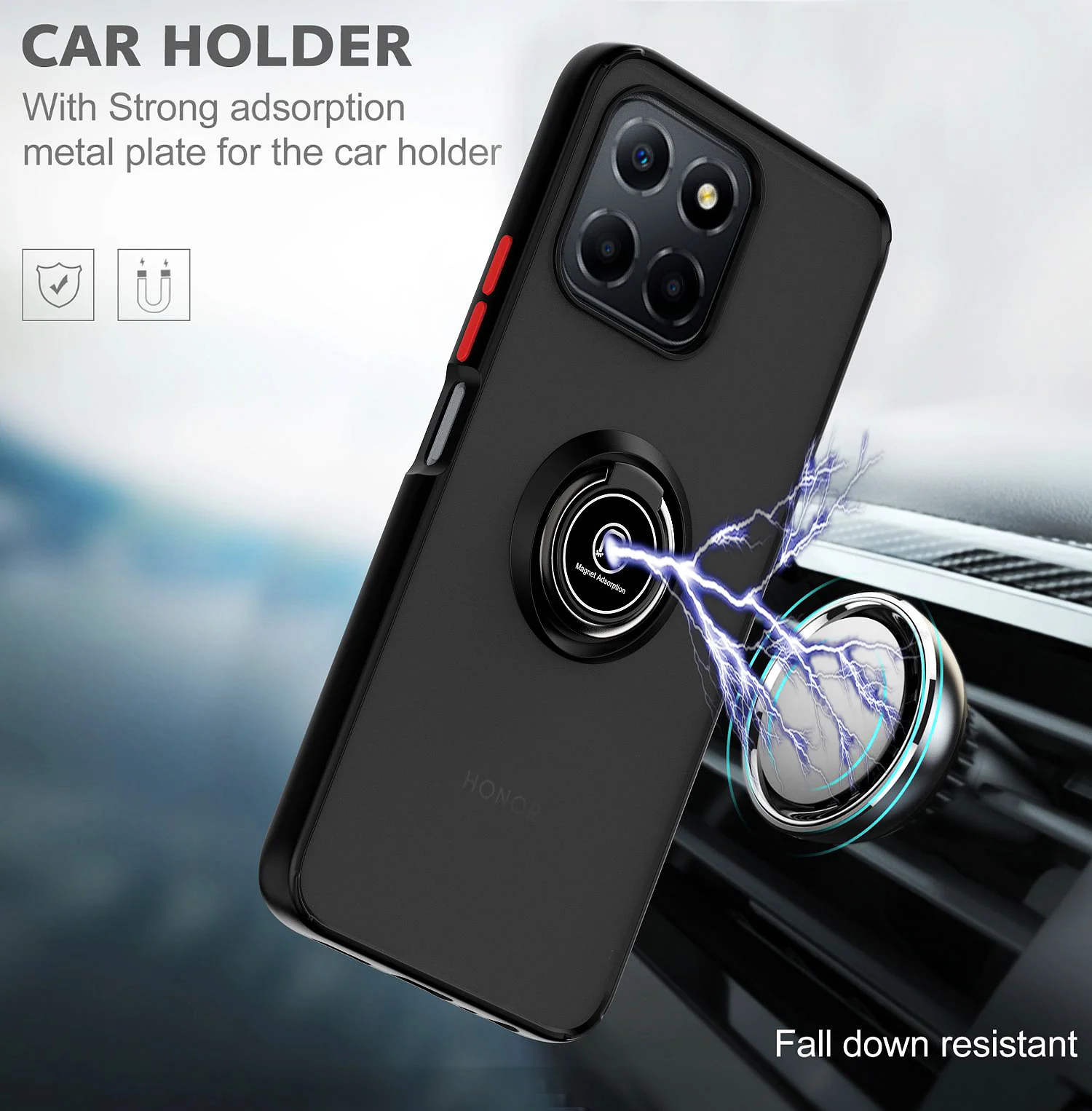 Somatische cel Raadplegen vrachtauto Luxe Case Voor Huawei Honor X8 5G Doorschijnend Auto Magnetische Ring  Houder VNE N41 TFY LX1 Telefoon Cover Honor X6 X7 x9 4G 5G HonorX8| | -  AliExpress