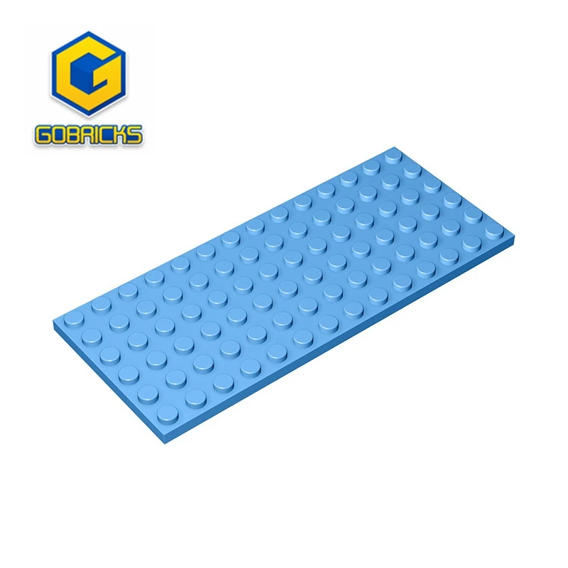 Gobricks GDS-527 Platte 6 x 14, kompatibel mit Lego 3456 Teilen, DIY-Lernpartikel für Kinder, Moc-Teile, Spielzeug