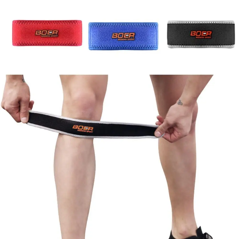 Adjustable Knee Braces Pads Breathable Shock Absorption Knee Support Strap Tendon Protector Kneecap Band, knee pad,knee support,knee support sleeve,knee brace,knee wraps