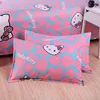 Sanrio hello kitty bed sheet student dorm bed sheet pillowcase girl sheet bedding set quilt bedspread 3