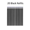 20 Pcs Black refill