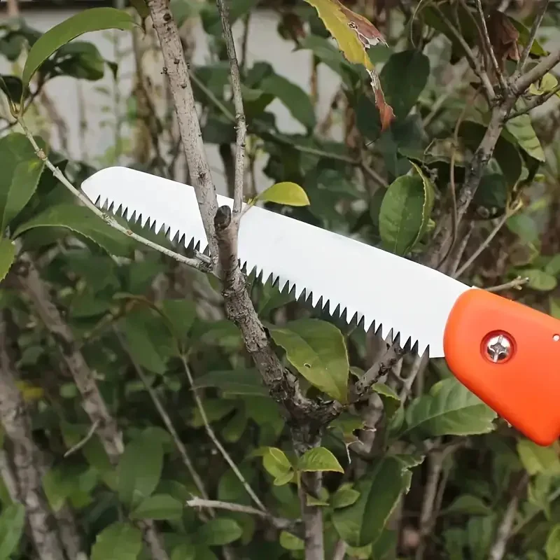 1pc Folding Pruning Saw Multi-purpose Gardening Folding Pruning Tools Outdoor Folding Saw For Logging Gardening Woodworking 5