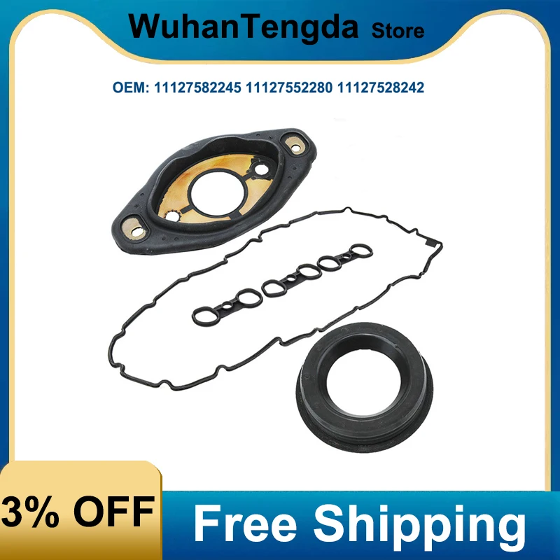 11127582245 11127552280 11127528242 11127559699 Engine Valve Cover Gasket Set for BMW 1/3/5/7 Series X1/3/5 Z4 328i