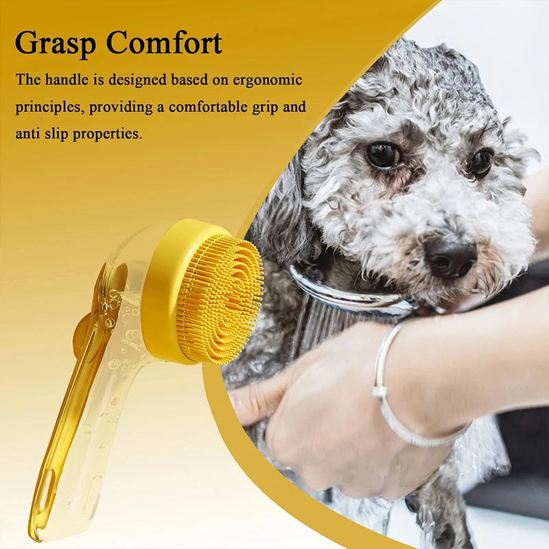 Silicone Pet Bath Brush 5