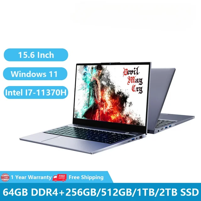 Gaming Laptops Windows 11 Notebooks Office Netbook 11th Gen Intel Core I7 11370h 64gb Ram 2tb.jpg