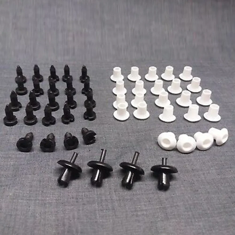 

For Defender Door Card Trim Clips For 2 Doors -52 Clips Fasteners - MXC1800 X 24 Snapsac Inserts - MWC3136 X 24