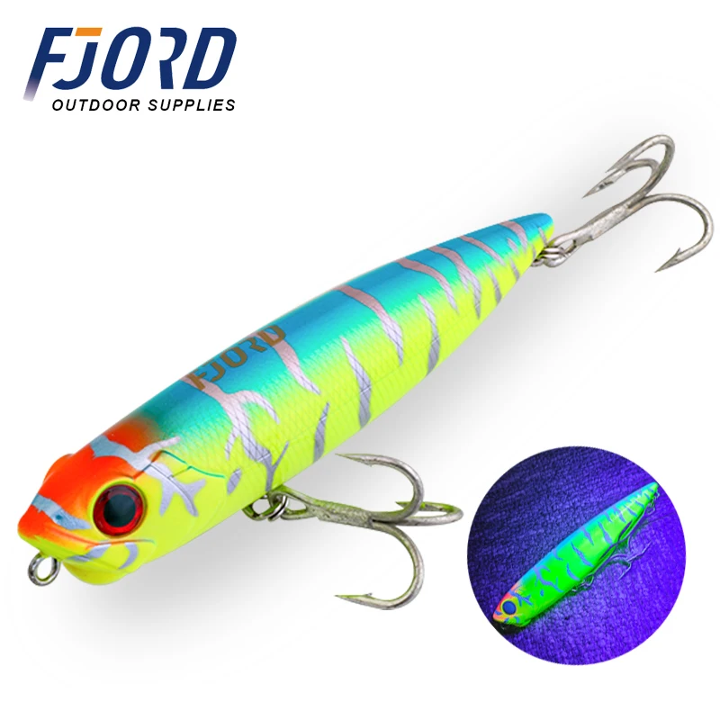 FJORD 110mm 22g 85mm 10g Topwater Pencil Fishing Lure Hard Bait 
