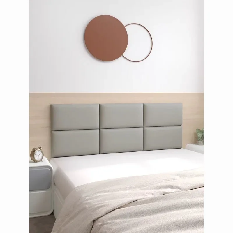Cat Scratching Leather Tatami Soft Bag Wall Surrounding Children Anti-collision Background Backrest Headboard Self-adhesive