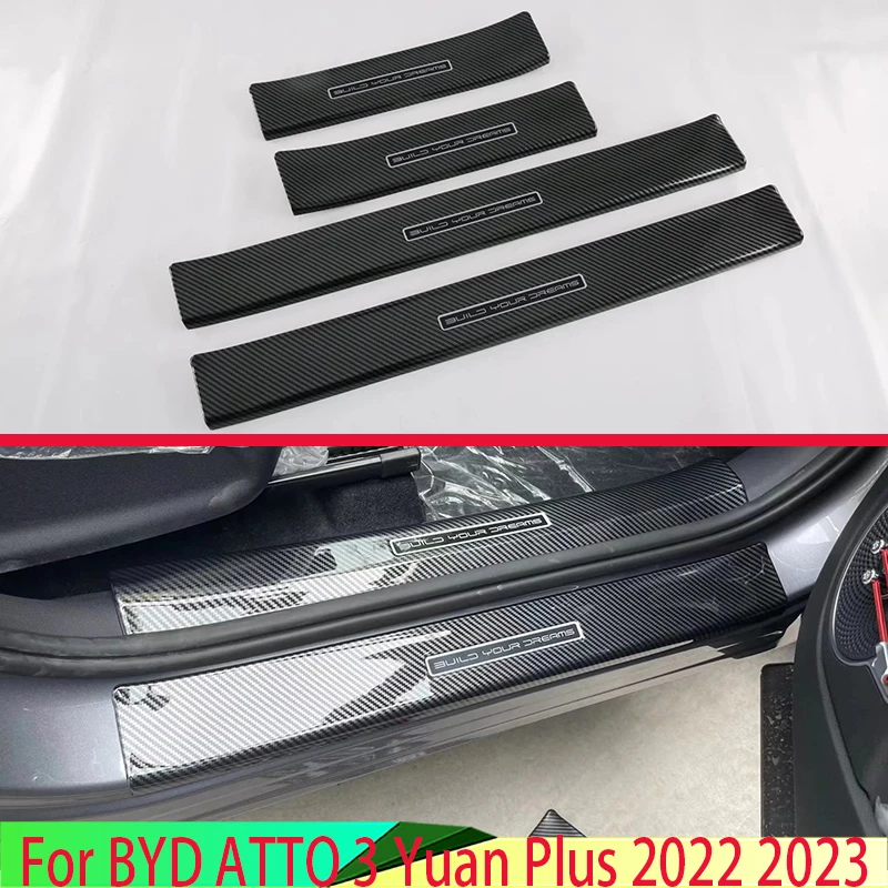 Kaufe Carbon Textur Auto Lenkrad Abdeckung Auto Teile für BYD Atto 3 Act  Seal Tang F3 E6 Yuan Song Plus EV F0 Qin Han Dolphin S6 38CM