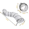 Cats Tunnel Foldable Pet Cat Toys Kitten Pet Training Interactive Fun Toy Tunnel Bored For Puppy Kitten Rabbit Play Tunnel Tube 5