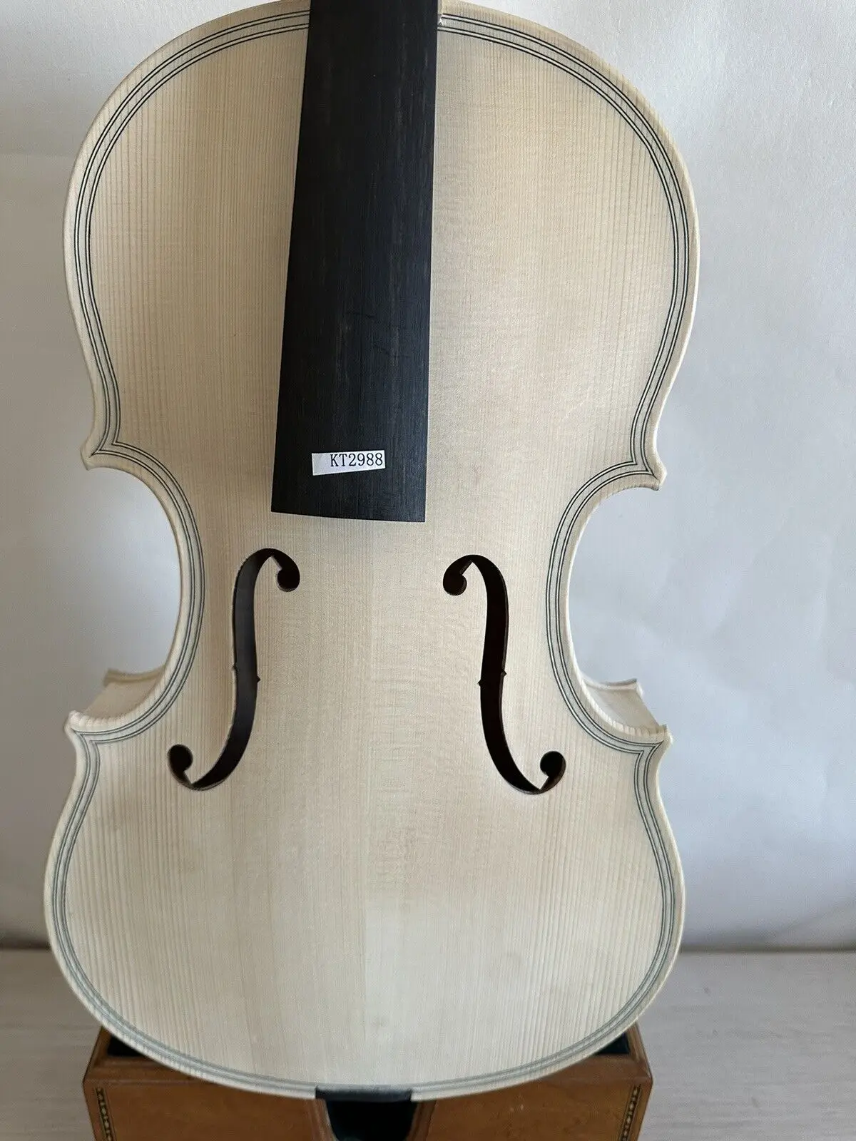 15.5" Viola In White Maggini Model Flamed Maple Back Spruce Top Hand Made K2988