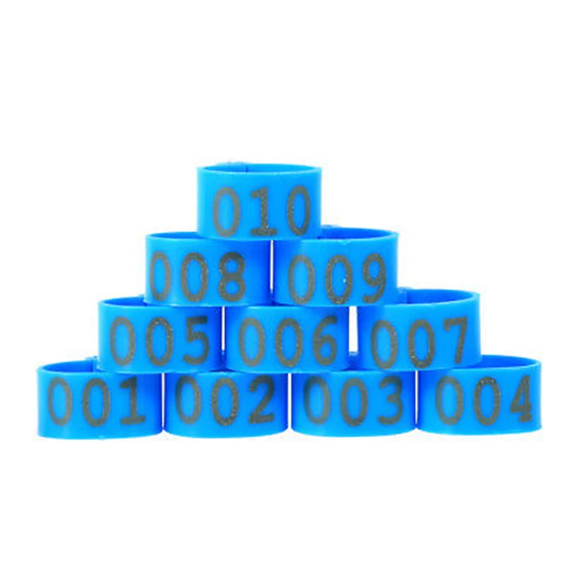 Anelli Per Coscia Pollame - 300 Pezzi Colorati Per Identificazione Uccelli - Foto 8