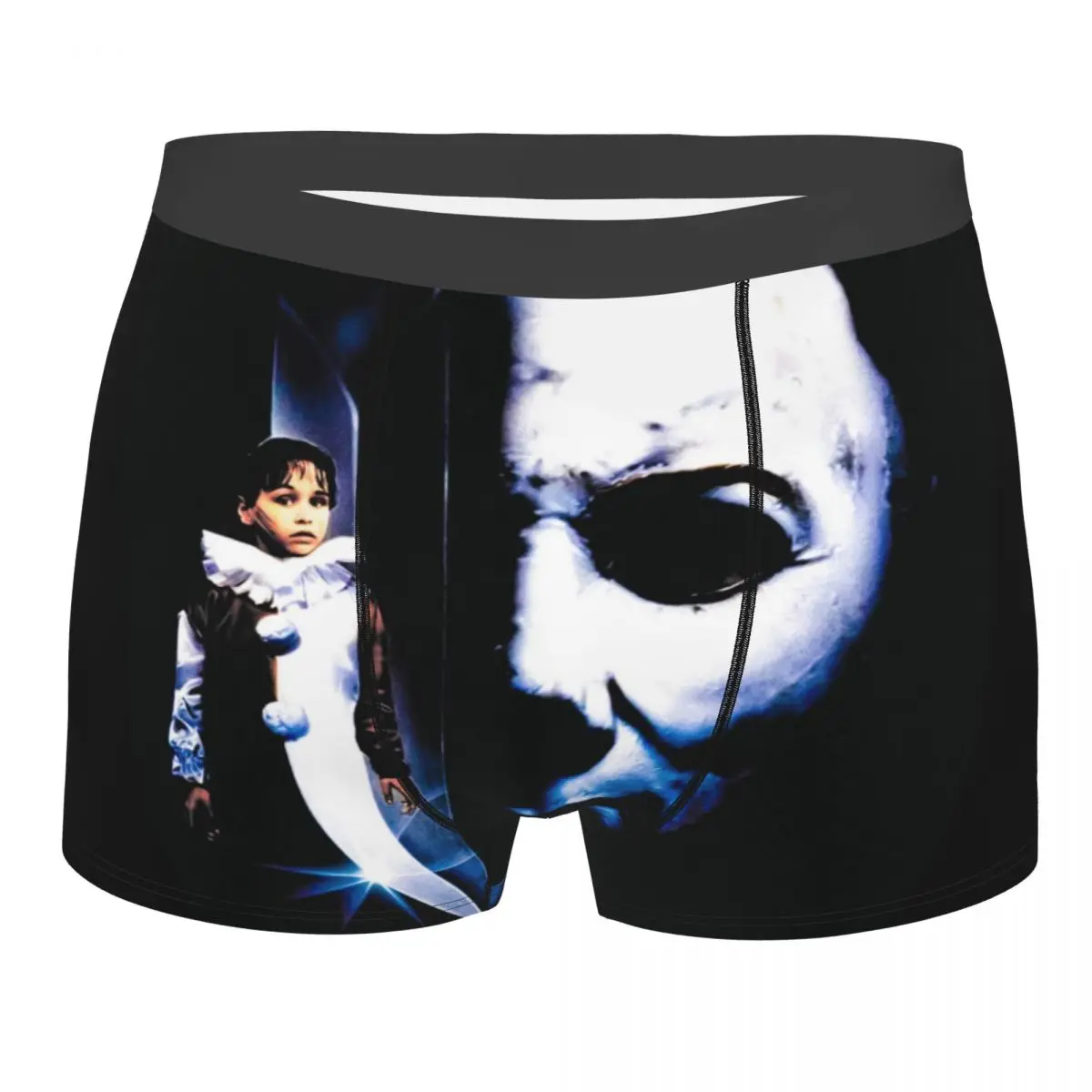 

Custom Halloween Horror Movie Michael Myers Underwear Men Breathbale Boxer Briefs