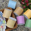330g 600M Matte Raffia Yarn Thread Artificial Plant Fiber Crochet Yarn for Crafts Summer Straw HatBags Hand Woven 60 Colors 3