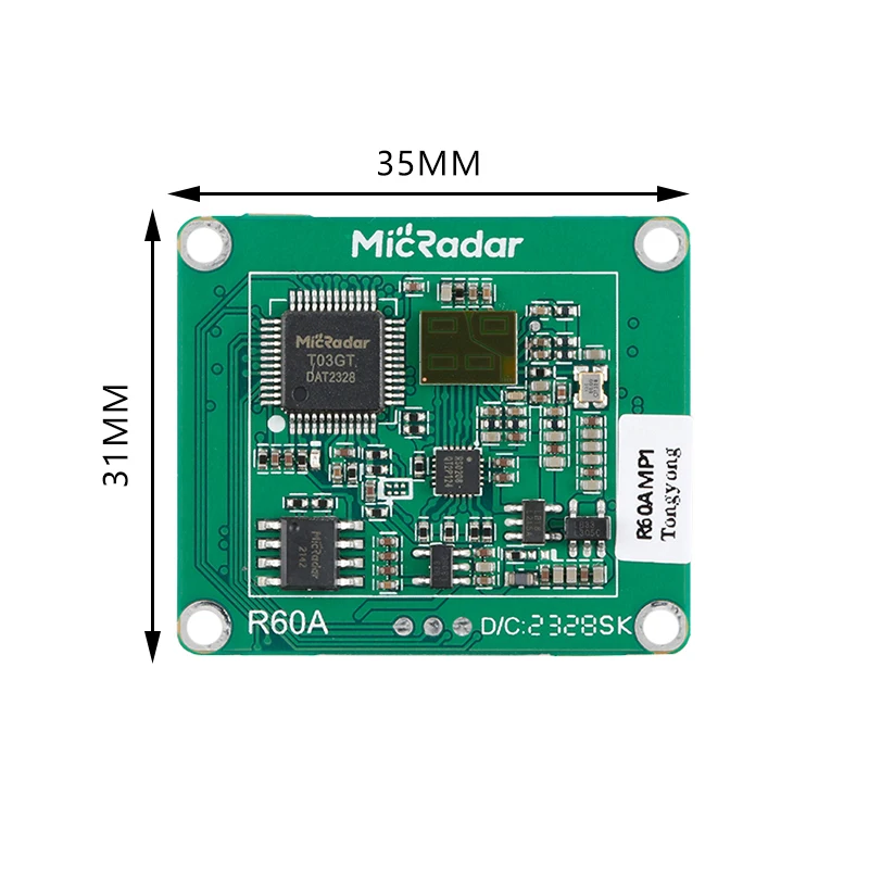 Многочеловек R60AMP1 60G, траектория, радар, миллиметр, датчик волны, модуль, отслеживание траектории, датчик присутствия человека (art.: 3920c3844bdff) - 3920c3844bdff
