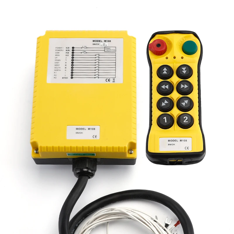 CraneLiftingRemoteControl8ButtonSingleSpeedCarTailgateControl