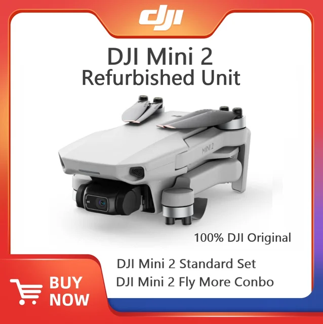 DJI Mini 2 Fly More Combo 4K Video Camera Drone 31 Min Flight  (DJI-Refurbished)