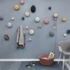 Wood Round Clothes Rack Wall Coat Hanger Mushroom Clothes Hook Wall Hanger Wooden Towel Hooks Pretty Home Decoration For home 6