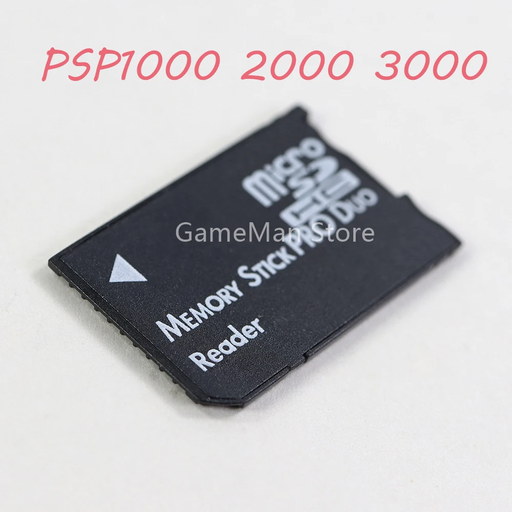 2 Pz/Lotto Memory Stick Ms Pro Duo Convertitore Adattatore Per Scheda Micro Sd Per Sony Psp 1000 2000 3000