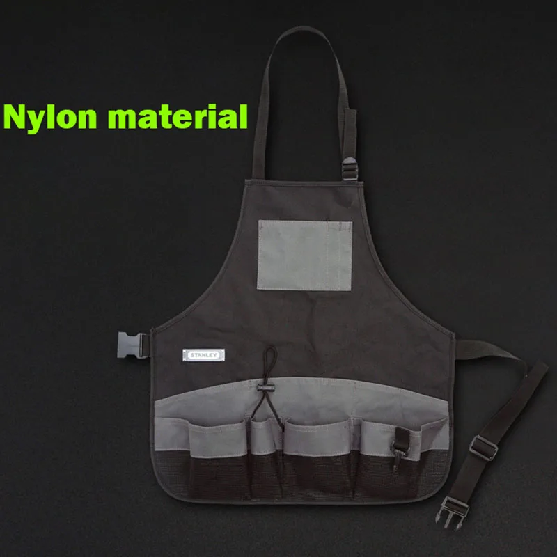 전기 기사 도구 조끼 전문 나일론 작업 앞치마, 반사 다기능 포켓 하드웨어 렌치, 스크루 드라이버 정리함 가방