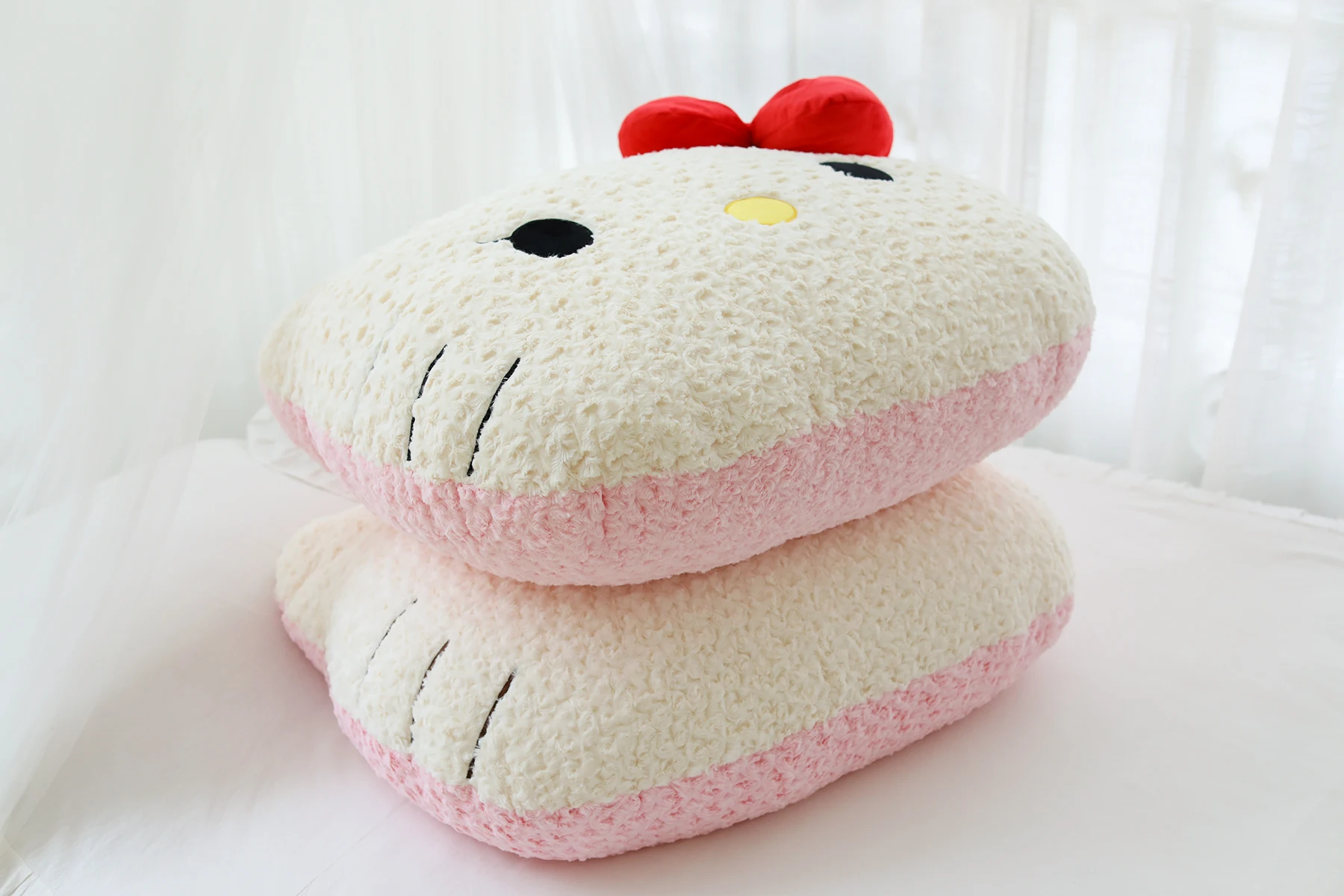 Hello Kitty Plush Big Size Pillow Sanrio Cute Anime Peripherals Movie Gift