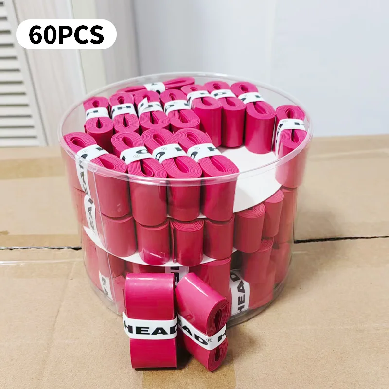Universal Sweatbands Anti-slip Tennis Racket Padel Shock Absorption Badminton Grips Slingshot 60pcs