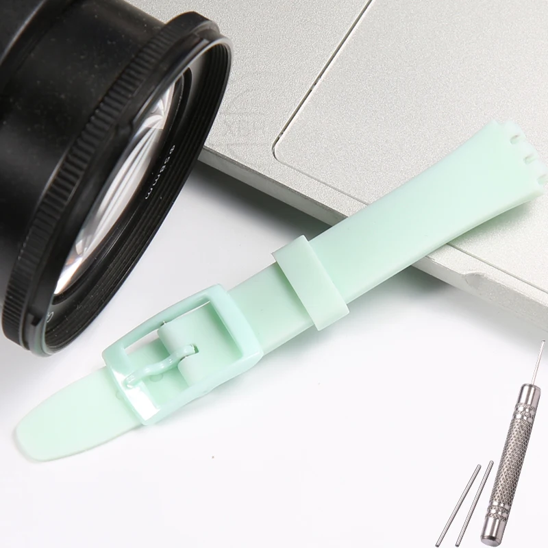 Colorful Silicone Sport Strap Bracelet - 12mm Wristband Replacement