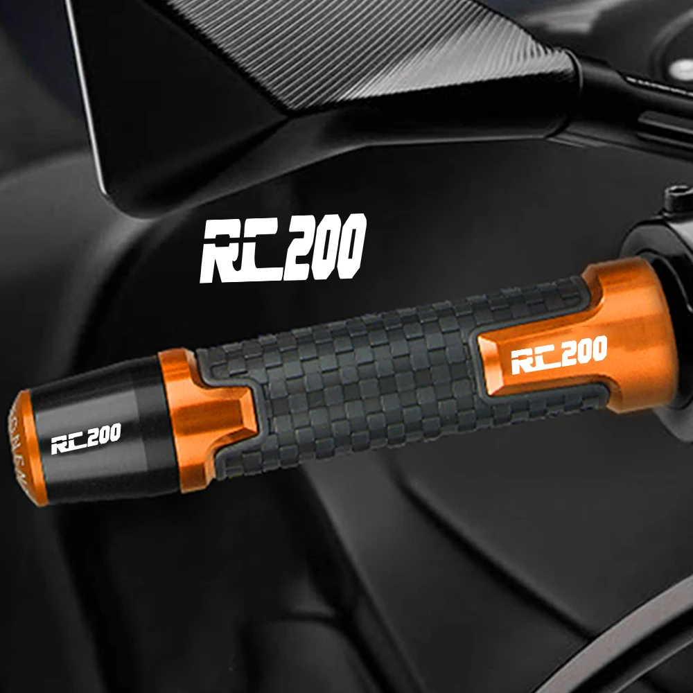 

Motorcycles Accessories For RC200 RC 200 2014-2017 2016 2015 CNC Aluminum Hand Bar End Handlebar Counterweight tools Grip Slider