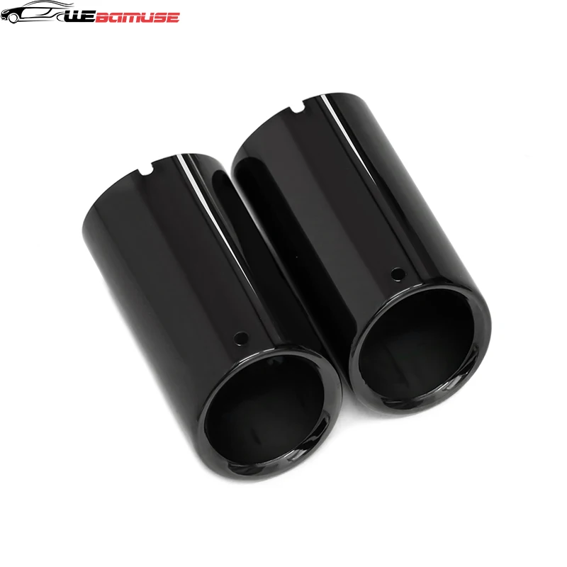 Car Exhaust Tip For BMW X7 G07 X5 G05 X6 G06 M40i M50i Exhaust Tips Muffler Stainless Steel Pipe to Nozzle
