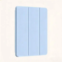Premium PU Leather Flip Smart Cover with Magnetic Stand and Auto Wake/Sleep Feature (Ice Blue)
