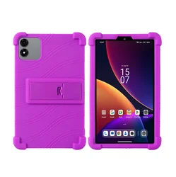 Kids Friendly Shockproof Silicone Tablet Case with Adjustable Stand for IPlay 80 Mini Pro8.4 (PURPLE)