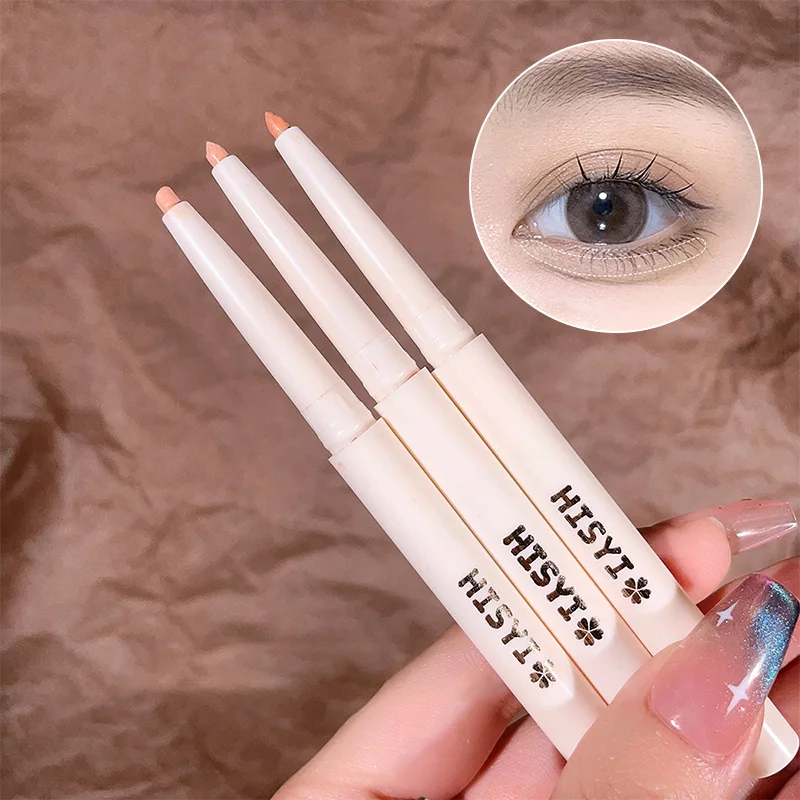 Hisyi Silk Concealer Waterproof Cover Concealer Naturally Cover with Nude Color Liner Pen Makeup Is More Sophisticated Suitable for a Variety of Skin Tones 3 Colors