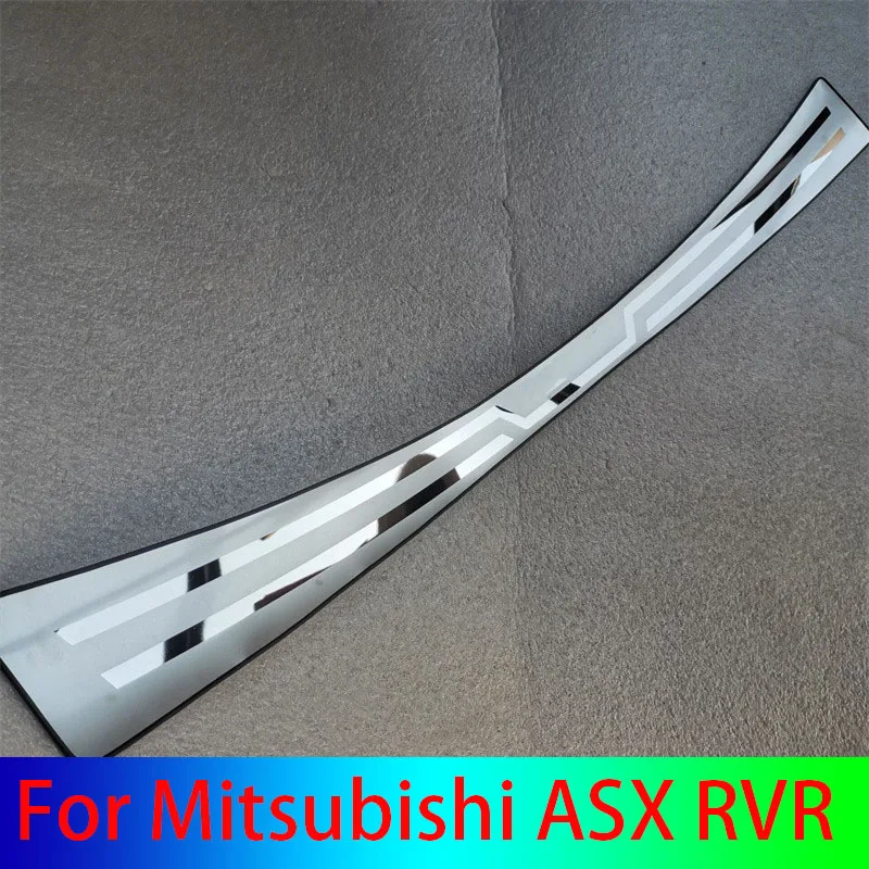 Rear Bumper Protector Sill Trunk Tread Plate Trim Car styling stainless