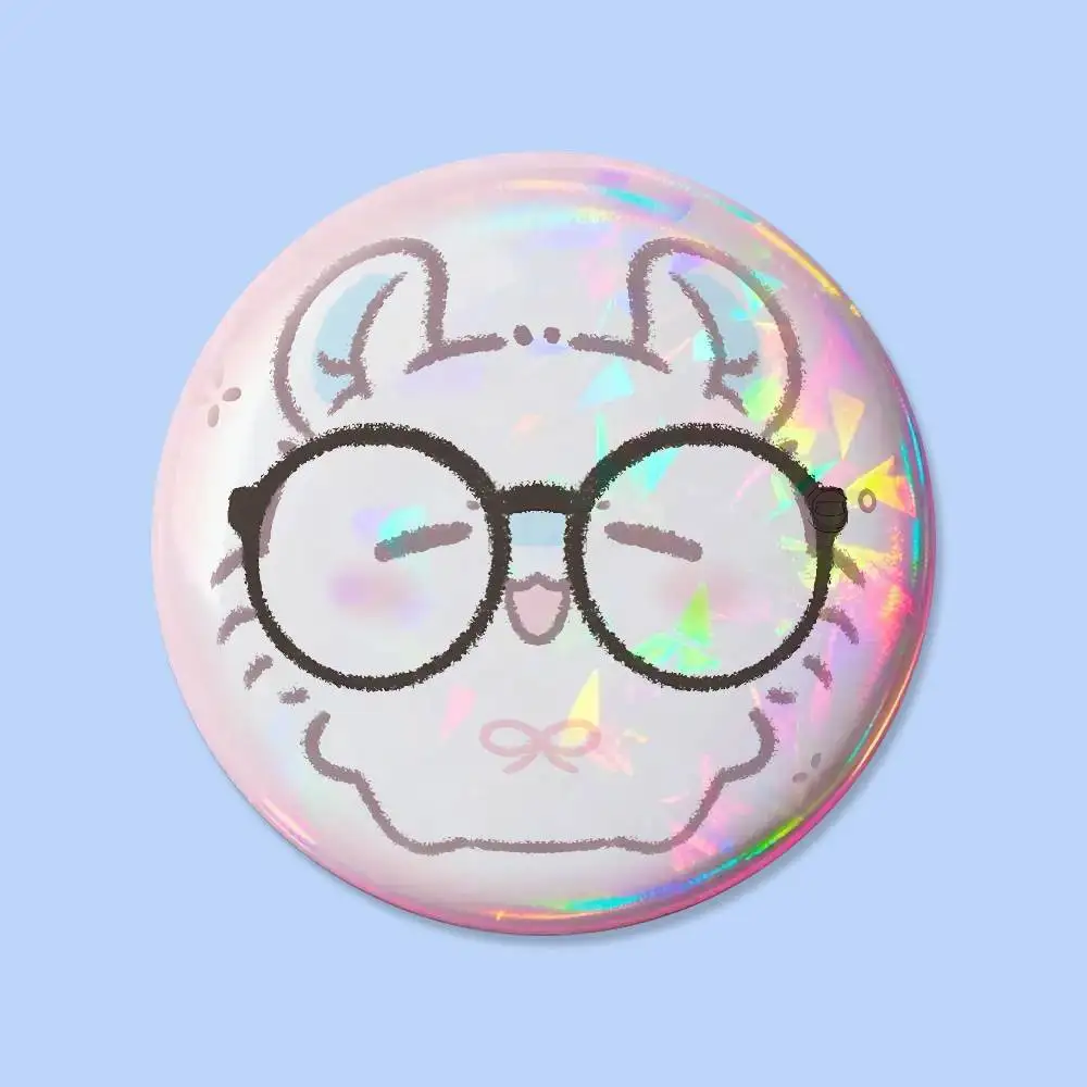 Niedliche C-chiikawa-s Abzeichen 25 32 44 58 75 mm Runde Cosplay-Pins Taschendekoration Fansammler Freunde Geschenke Brosche Souvenir – Detail 31