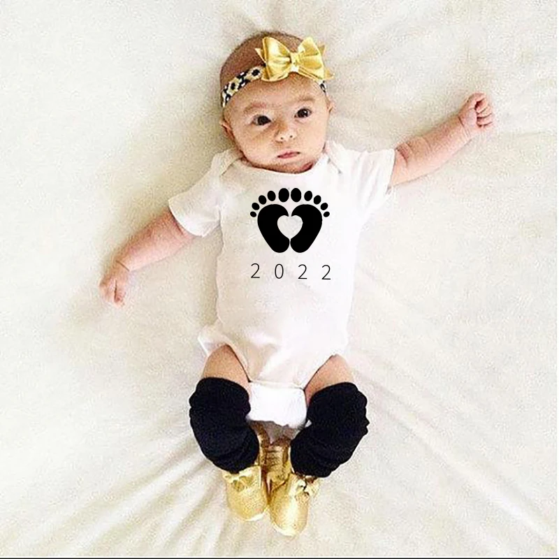 2022 Bodysuits For Infants 0-24M Baby Rompers Summer Baby Girl Boy Clothes For Newborn Babies Short Sleeve Bodysuit For Newborn