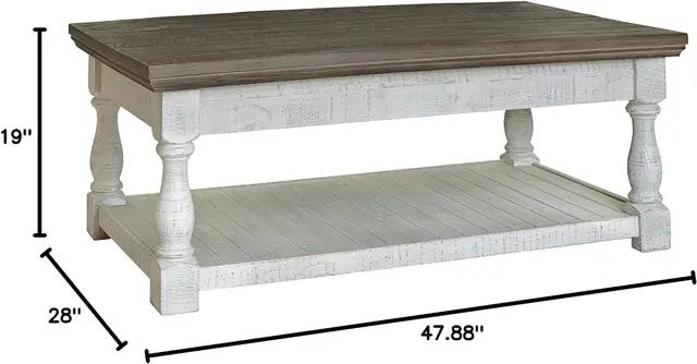 Signature Design by Ashley Havalance Farmhouse Lift Top Coffee Table