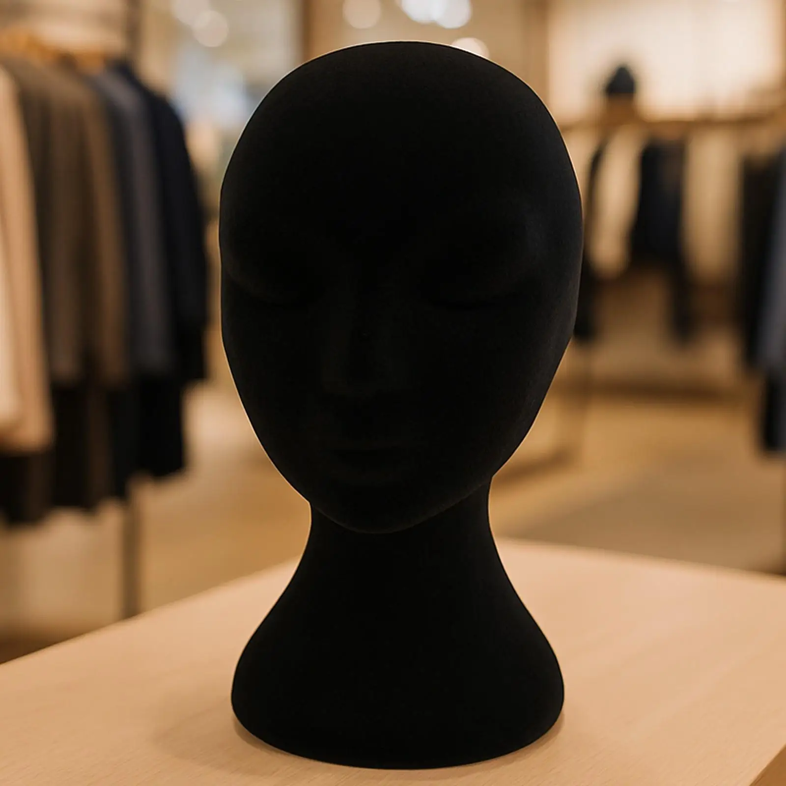VR Headset Glasses Display Foam Mannequin Head Black Stand for Wig Hat Showcase Retail Store Hairdressing VR Headset Glasses Display Foam Mannequin Head Black Stand for Wig Hat Showcase Retail Store Hairdressing