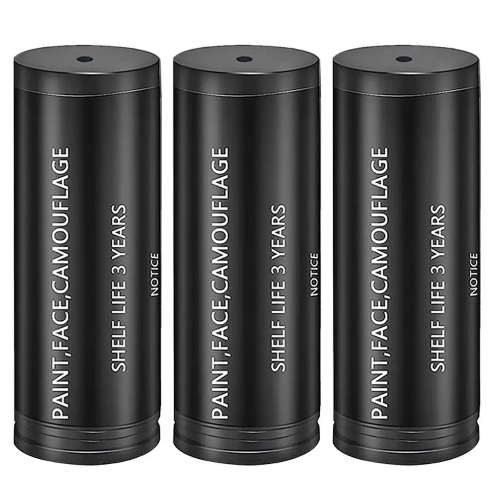 

3 Pcs Sports Eye Face Paint Sticks Waterproof Football Baseball Softball Stick Eyeblack Sticks Face Painting Eye Strips