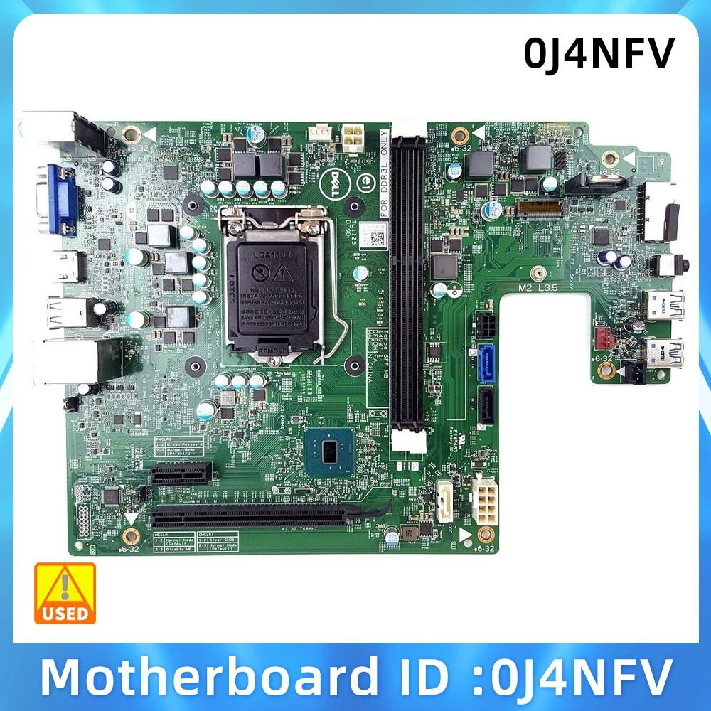 

Desktop Motherboard For DELL 3250 SFF J4NFV DNMV1 CN-0J4NFV CN-0DNMV1 Motherboard DDR4 LGA1151 Mainboard 100%tested fully work